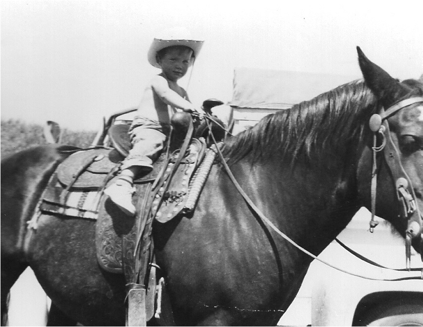 1955 Dane on old ****.jpg