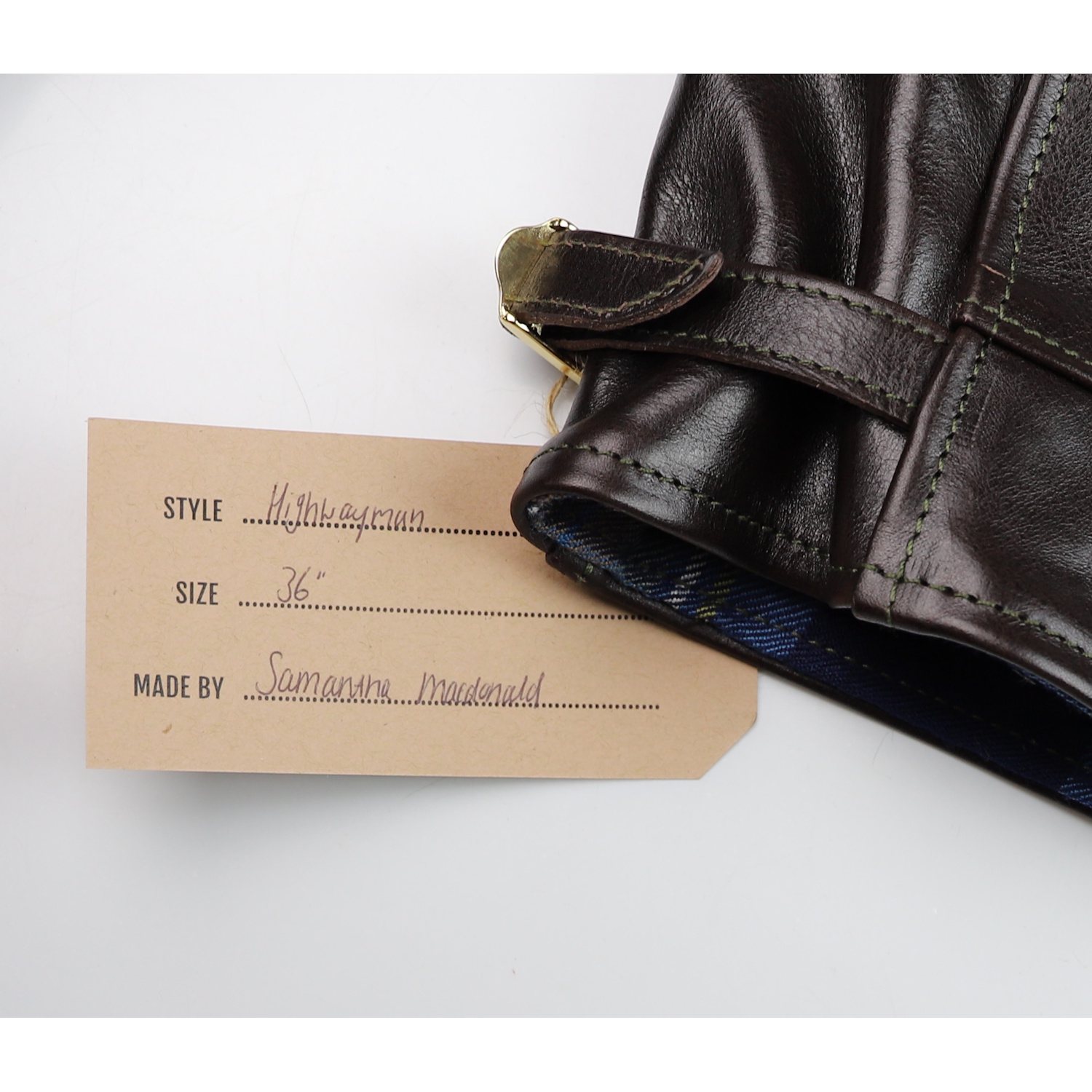 Aero Highwayman Chestnut Badalassi 9GT name tag.jpg