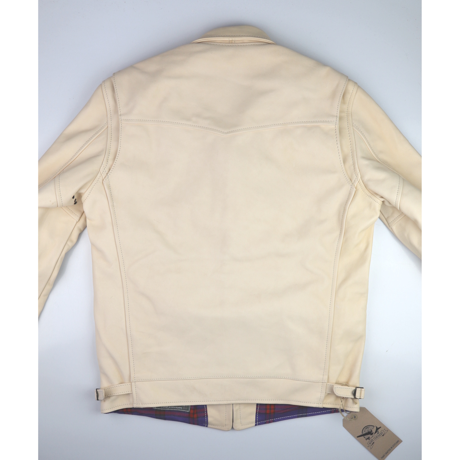 Aero Premier Highwayman Unfinished Horsehide back.jpg