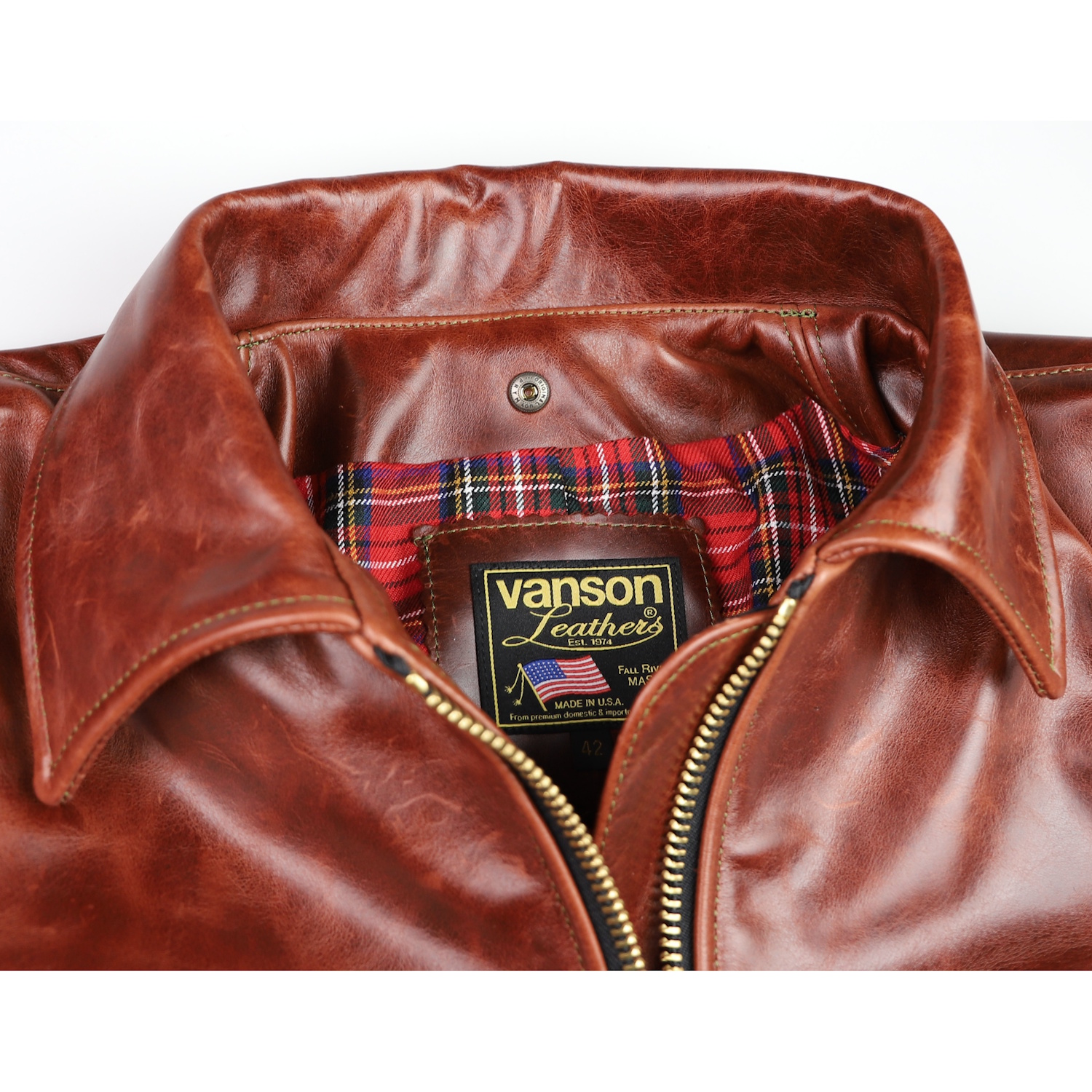 Vanson Oxford Redwood Bainbridge tag.jpg