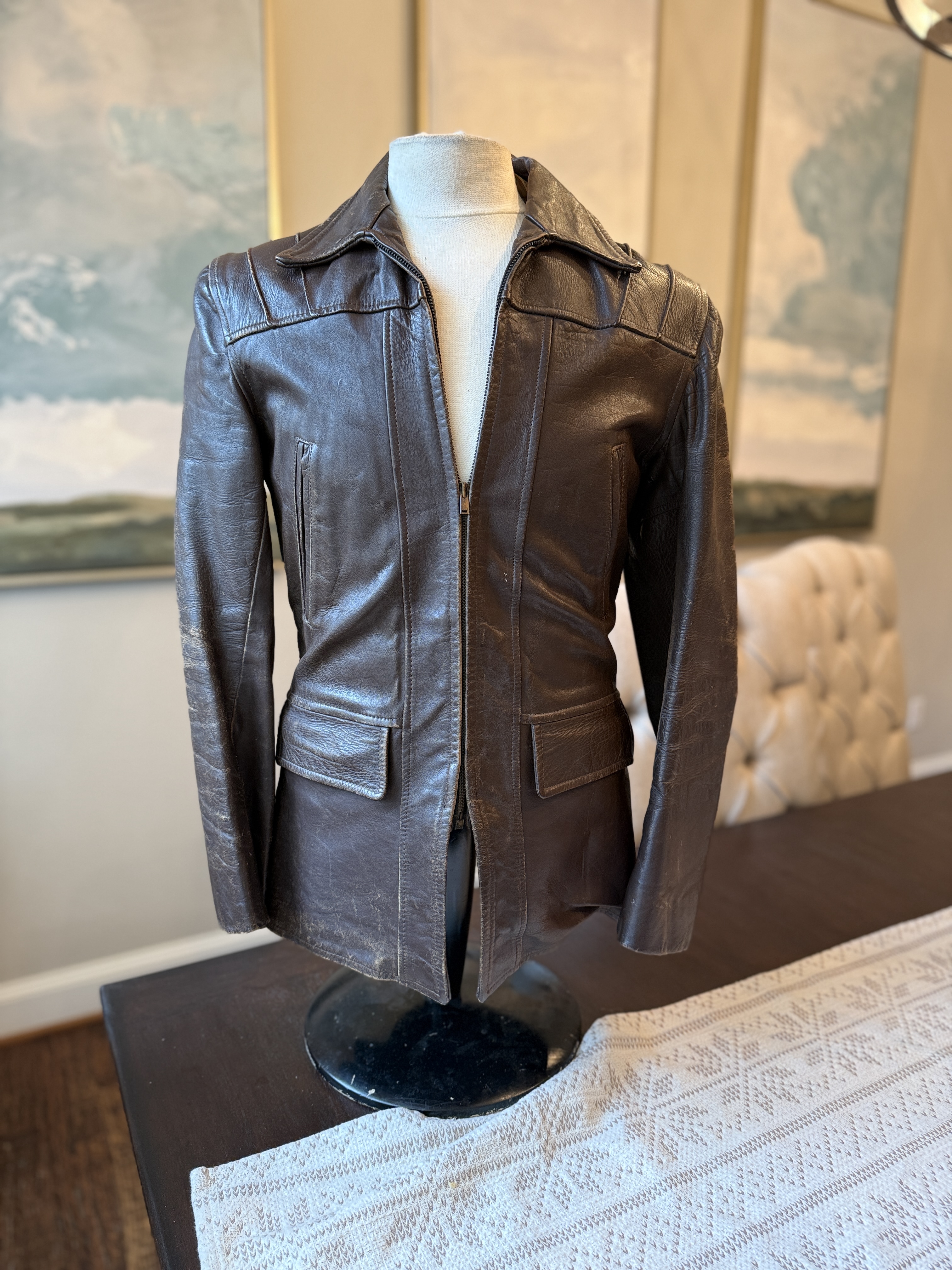 1930 Leather Jacket